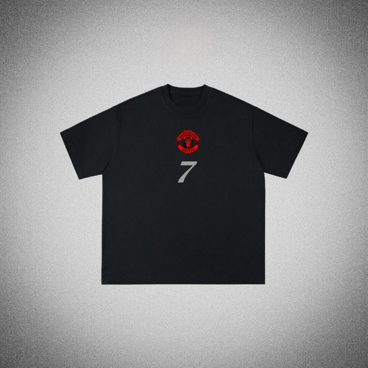 CR7 black Man U Tee shirt